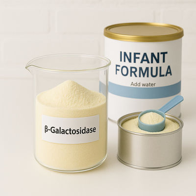 良い価格 淡黄色の粉末、乳糖フリー、乳製品ヨーグルト、不可逆的結合、共有結合を形成、耐熱性 オンライン